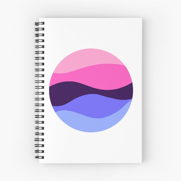 Item preview, Omnisexual Waves Circle designed and sold by JustGottaDraw.