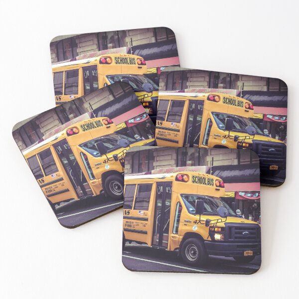 Item preview, School Bus, Manhattan, New York City designed and sold by eleonoraingrid.