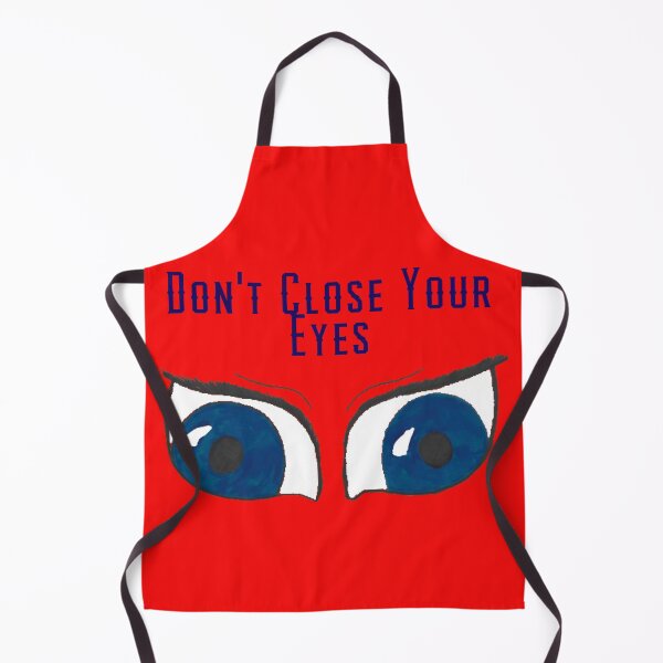 Item preview, Dont Close Your Eyes blue text designed and sold by Cora Gregory.