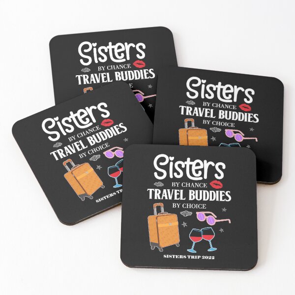 Item preview, Travel Buddies Girls Vacation Sisters Trip 2022 design designed and sold by jakehughes2015.