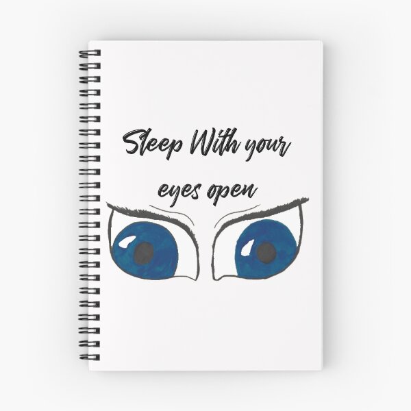Item preview, sleep with your eyes open designed and sold by Cora Gregory.