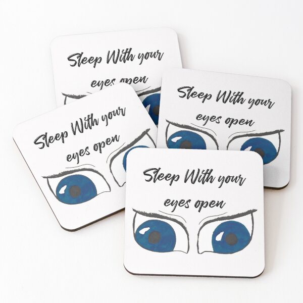 Item preview, sleep with your eyes open designed and sold by Cora Gregory.