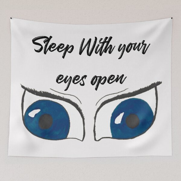 Item preview, sleep with your eyes open designed and sold by Cora Gregory.