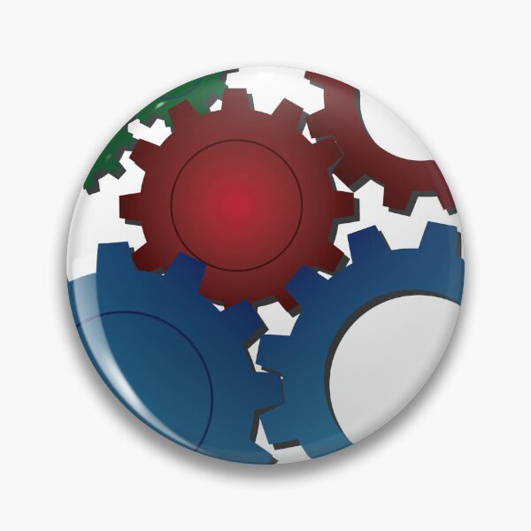 Item preview, Colored Gears Of Different Sizes designed and sold by RPMELO.