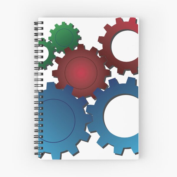 Item preview, Colored Gears Of Different Sizes designed and sold by RPMELO.