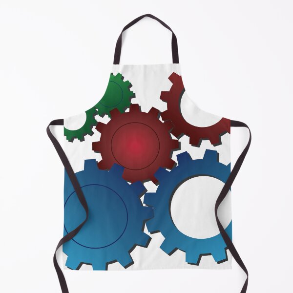 Item preview, Colored Gears Of Different Sizes designed and sold by RPMELO.