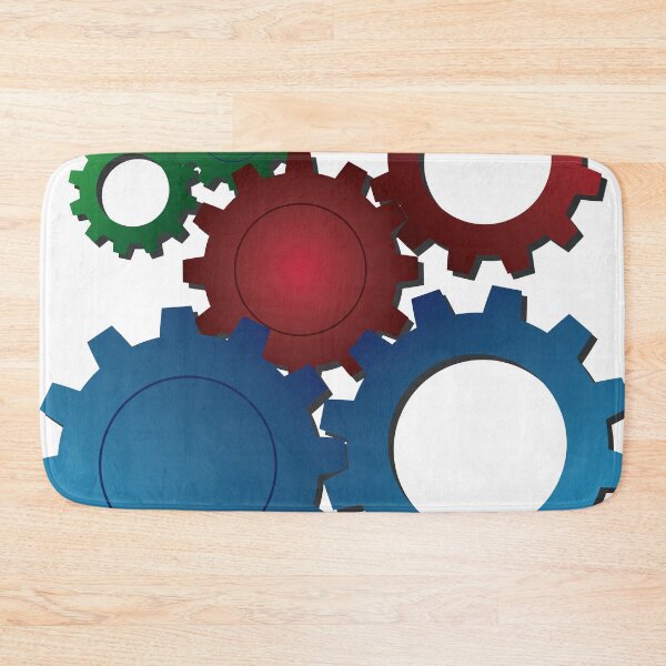 Item preview, Colored Gears Of Different Sizes designed and sold by RPMELO.