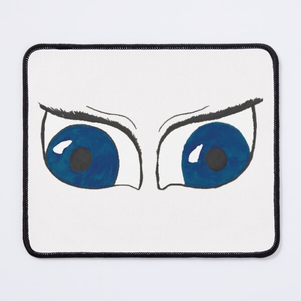Item preview, big blue anime eyes designed and sold by Cora Gregory.
