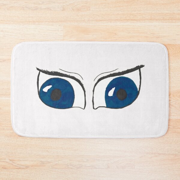 Item preview, big blue anime eyes designed and sold by Cora Gregory.