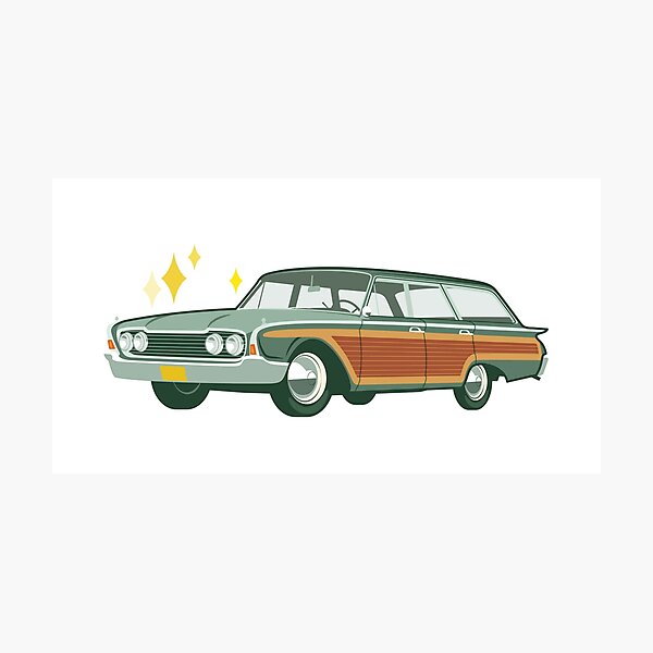 Artikelvorschau, Vintage Woody-Wagen entworfen und verkauft von BeachouseShop.
