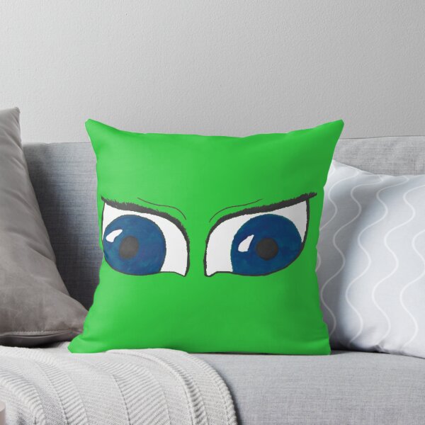 Item preview, big blue anime eyes green designed and sold by Cora Gregory.