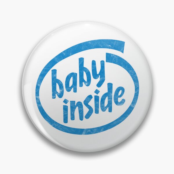 Item preview, Baby Inside - Distressed Design designed and sold by risible.