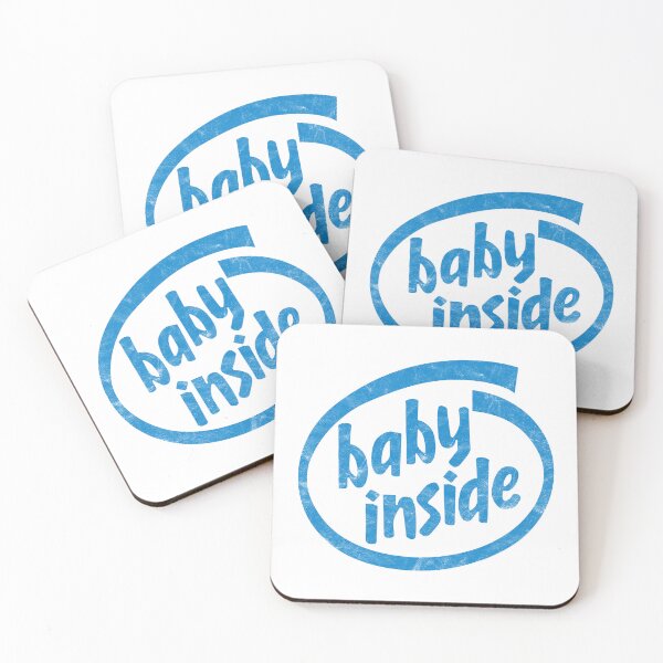Item preview, Baby Inside - Distressed Design designed and sold by risible.