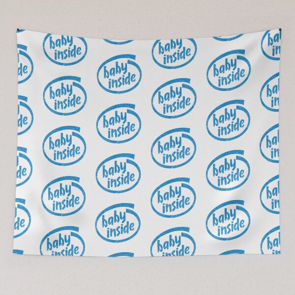 Item preview, Baby Inside - Distressed Design designed and sold by risible.