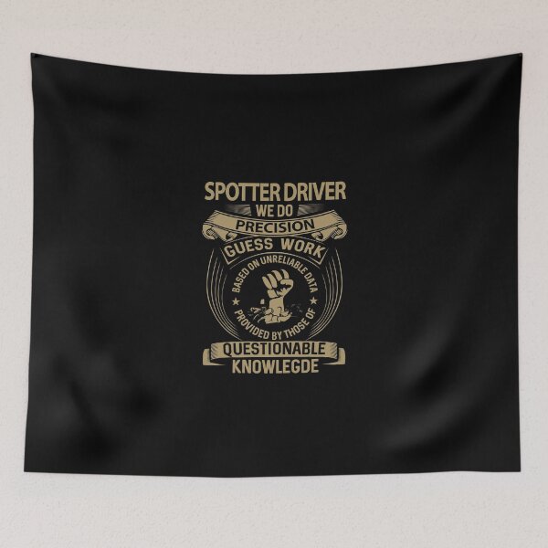 Item preview, Spotter Driver T Shirt - We Do Precision Job Gift Item Tee designed and sold by natalinedk.
