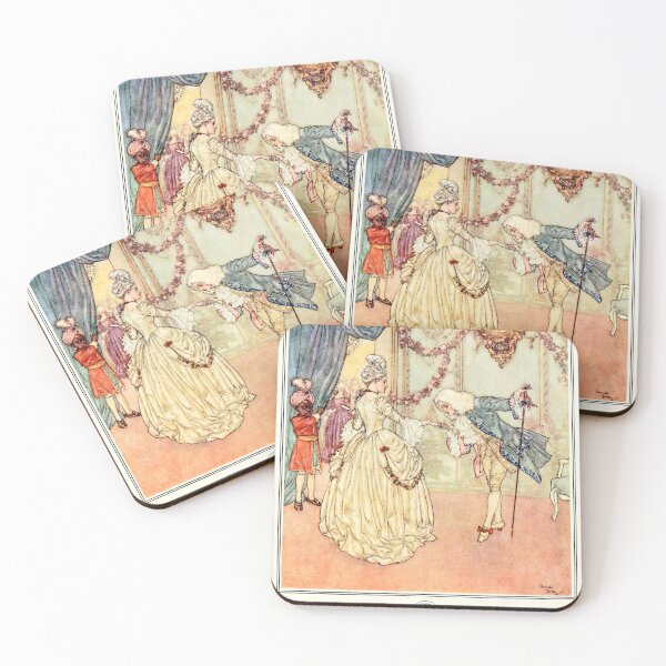 Artikelvorschau, Edmund Dulac – Aschenputtel beim Ball entworfen und verkauft von forgottenbeauty.