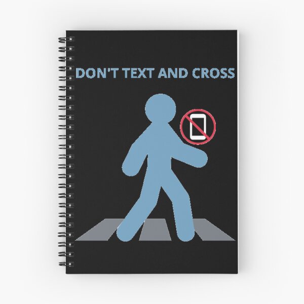 Item preview, DON'T TEXT AND CROSS designed and sold by MrCreativeArts.