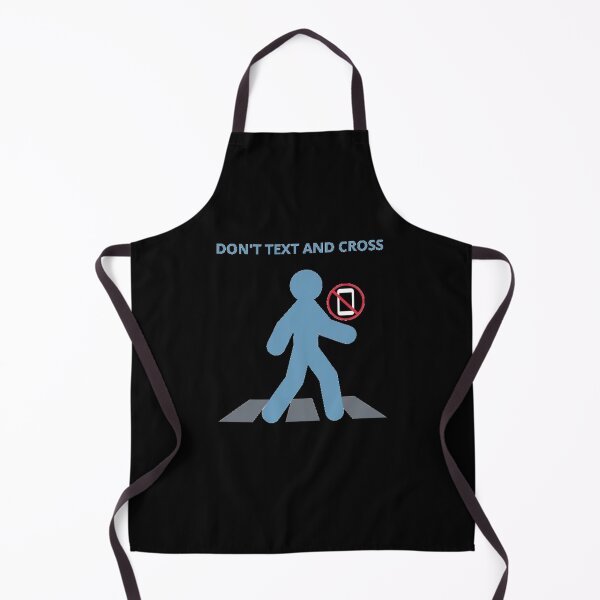 Item preview, DON'T TEXT AND CROSS designed and sold by MrCreativeArts.