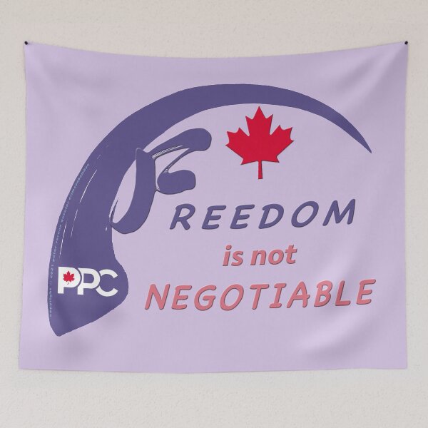 Aperçu de l'œuvre La liberté n'est pas négociable - Liberté - Parti populaire du Canada créée et vendue par crimsonbamboo.