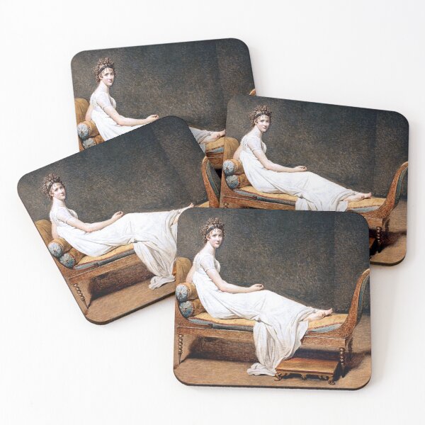 Item preview, Jacques-Louis David's Portrait of Madame Recamier designed and sold by mosfunky.