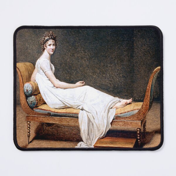Item preview, Jacques-Louis David's Portrait of Madame Recamier designed and sold by mosfunky.
