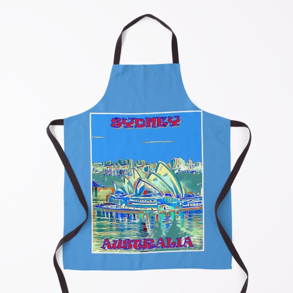 Item preview, SYDNEY AUSTRALIA : Opera House Tourism Advertising Print designed and sold by posterbobs.