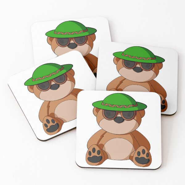 Item preview, Oso de peluche fresco de verano designed and sold by Alisha Ober Designs.