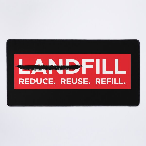 Item preview, Refill not landfill designed and sold by yanatibear.