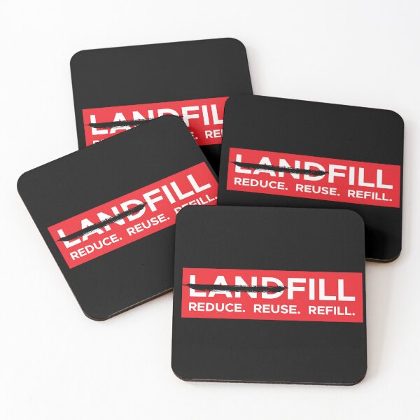 Item preview, Refill not landfill designed and sold by yanatibear.