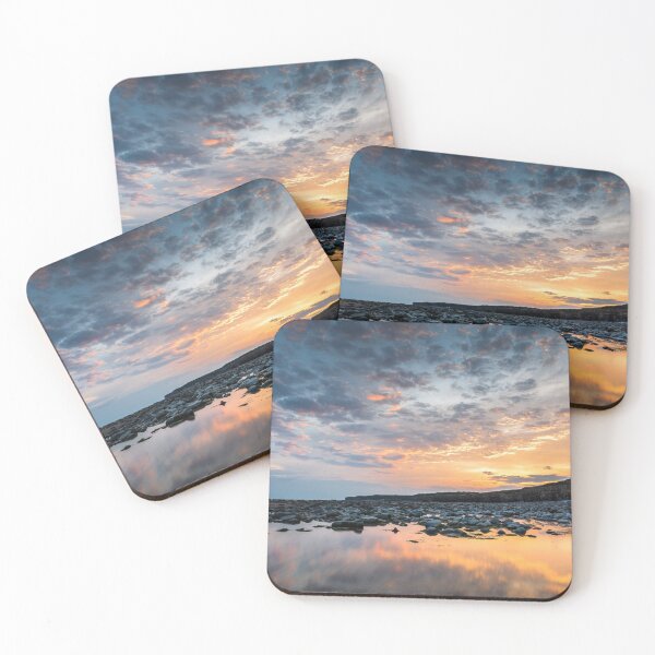 Item preview, Sunset Reflections at Llantwit Major Beach, Wales. Uk designed and sold by heidipics.