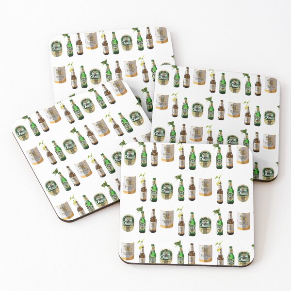 Item preview, Thai beer Stickers - Chang and Singha designed and sold by LaynsLeaf.