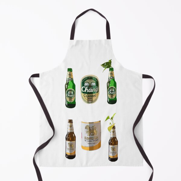 Item preview, Thai beer Stickers - Chang and Singha designed and sold by LaynsLeaf.