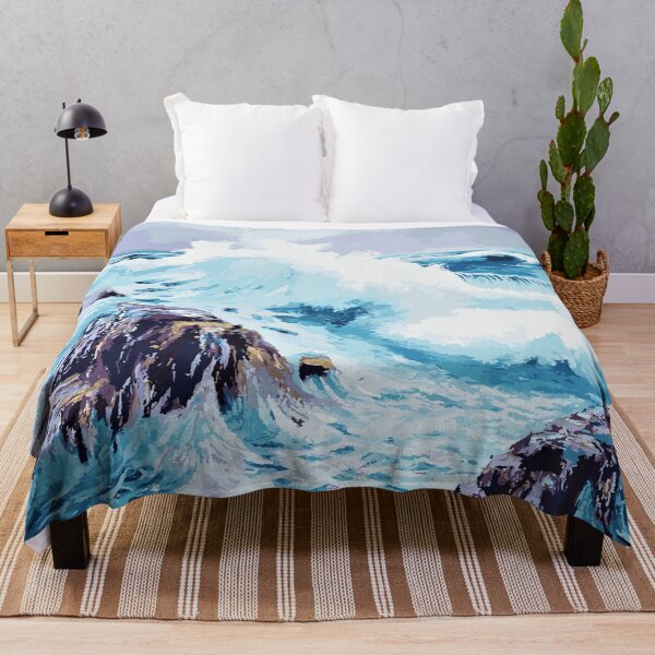 Item preview, blue ocean waves designed and sold by XXgooddeedXX.