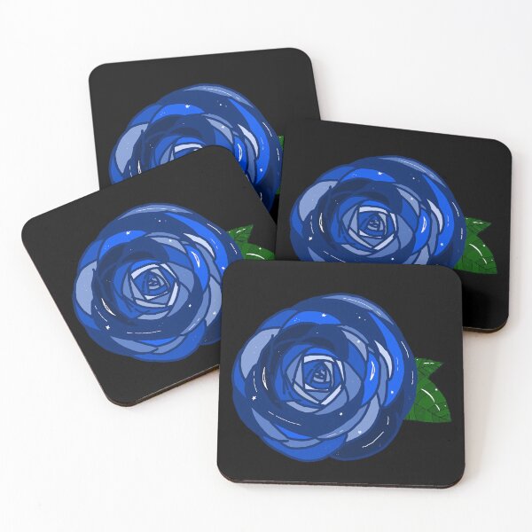 Item preview, Blue rose Merch black designed and sold by Whitetiger5690.