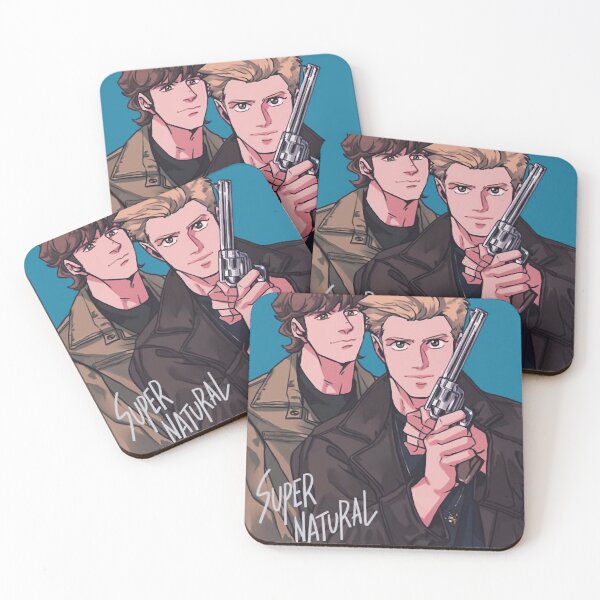 Item preview, Sam & Dean Anime Style Fanart - Supernatural designed and sold by DavidMinton.