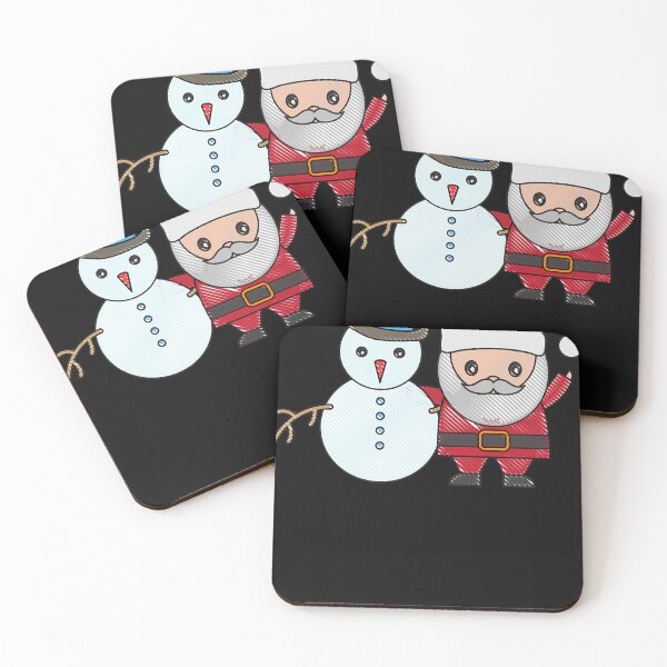 Item preview, snowman and santa, lifelong friends  Gift idea designed and sold by DavidMinton.