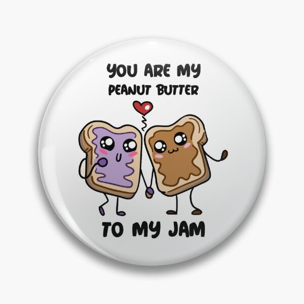 Item preview, Happy Valentines Day - Funny Cute Peanut Buttler and Jam Apparel Gift designed and sold by DeeSignTShirts.