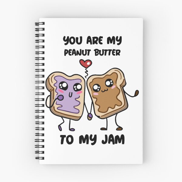 Item preview, Happy Valentines Day - Funny Cute Peanut Buttler and Jam Apparel Gift designed and sold by DeeSignTShirts.