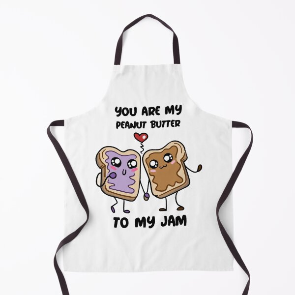 Item preview, Happy Valentines Day - Funny Cute Peanut Buttler and Jam Apparel Gift designed and sold by DeeSignTShirts.
