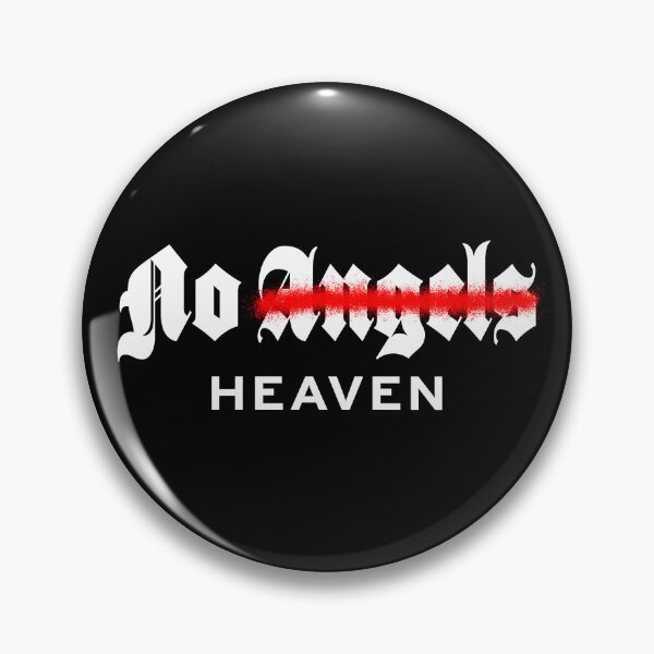 Item preview, NO ANGELS HEAVEN. WHITE/RED designed and sold by 5hertz.