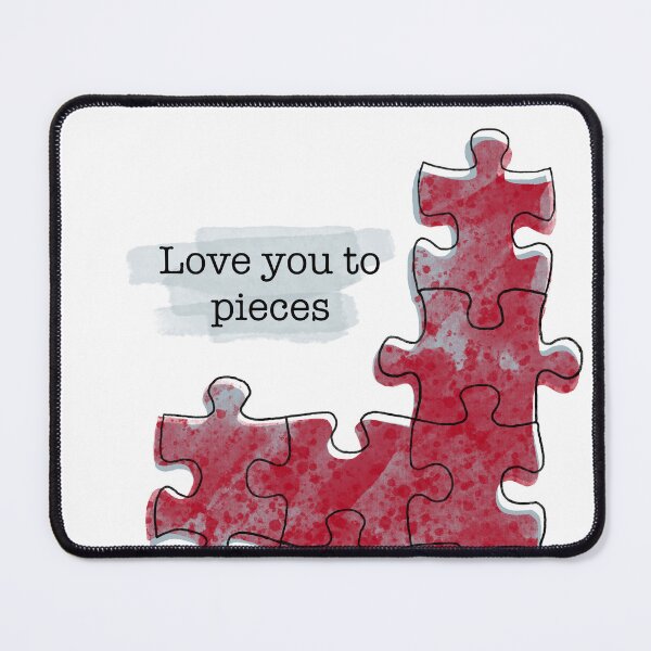 Item preview, Love you to pieces designed and sold by Lillieoandco.