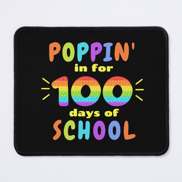 Item preview, 100 Days Of School Teacher And Student, Poppin In, School Achievement designed and sold by Sun Sand & Sea Art.