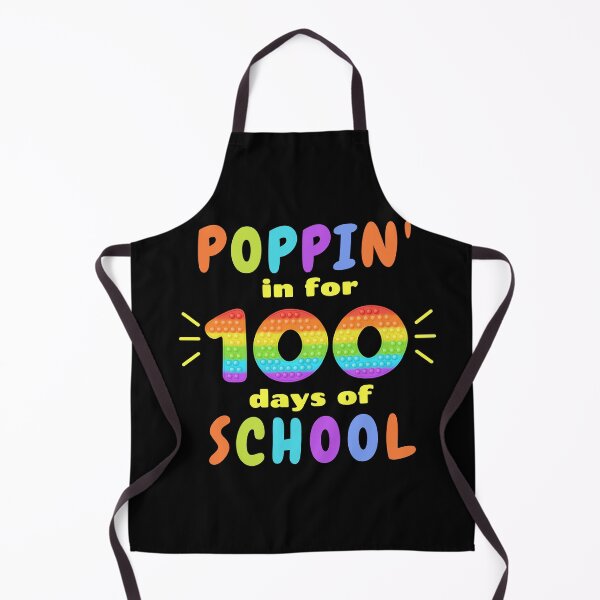 Item preview, 100 Days Of School Teacher And Student, Poppin In, School Achievement designed and sold by Sun Sand & Sea Art.
