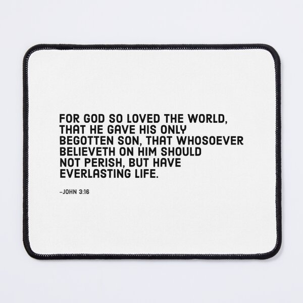 Item preview, John 3:16 designed and sold by Rebekah Rice.