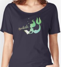 Bookish Mermaid Women's Relaxed Fit T-Shirt