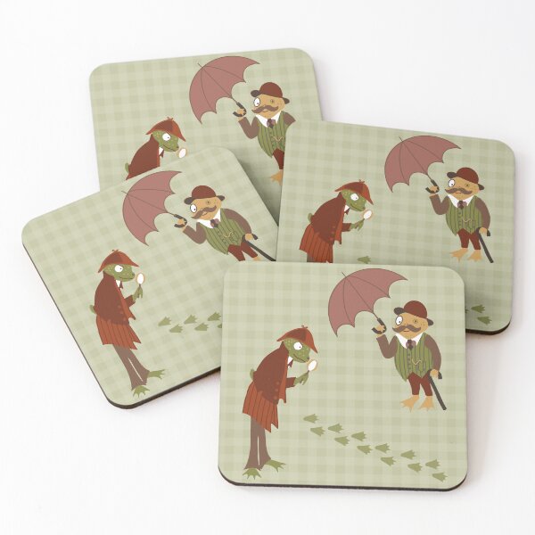 Item preview, Amphibious Detective Duo Style 1 designed and sold by Brittany Lane Allen.