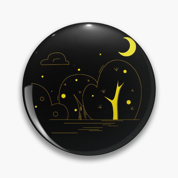 Item preview, Fire flies under the moon designed and sold by CoolWallpapers.