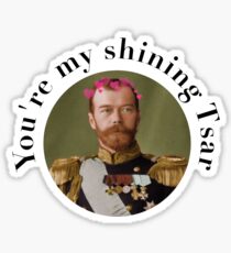 Tsar Nicholas II Sticker