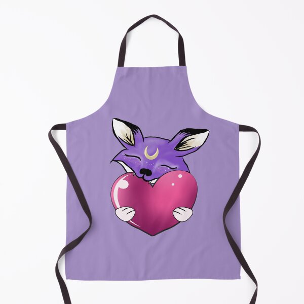 Item preview, Fox hugging a heart designed and sold by NoxKitsune.