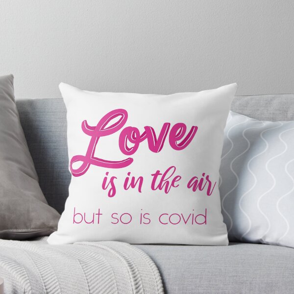 Item preview, Love is in the air but so is covid designed and sold by addyluvzpizza.